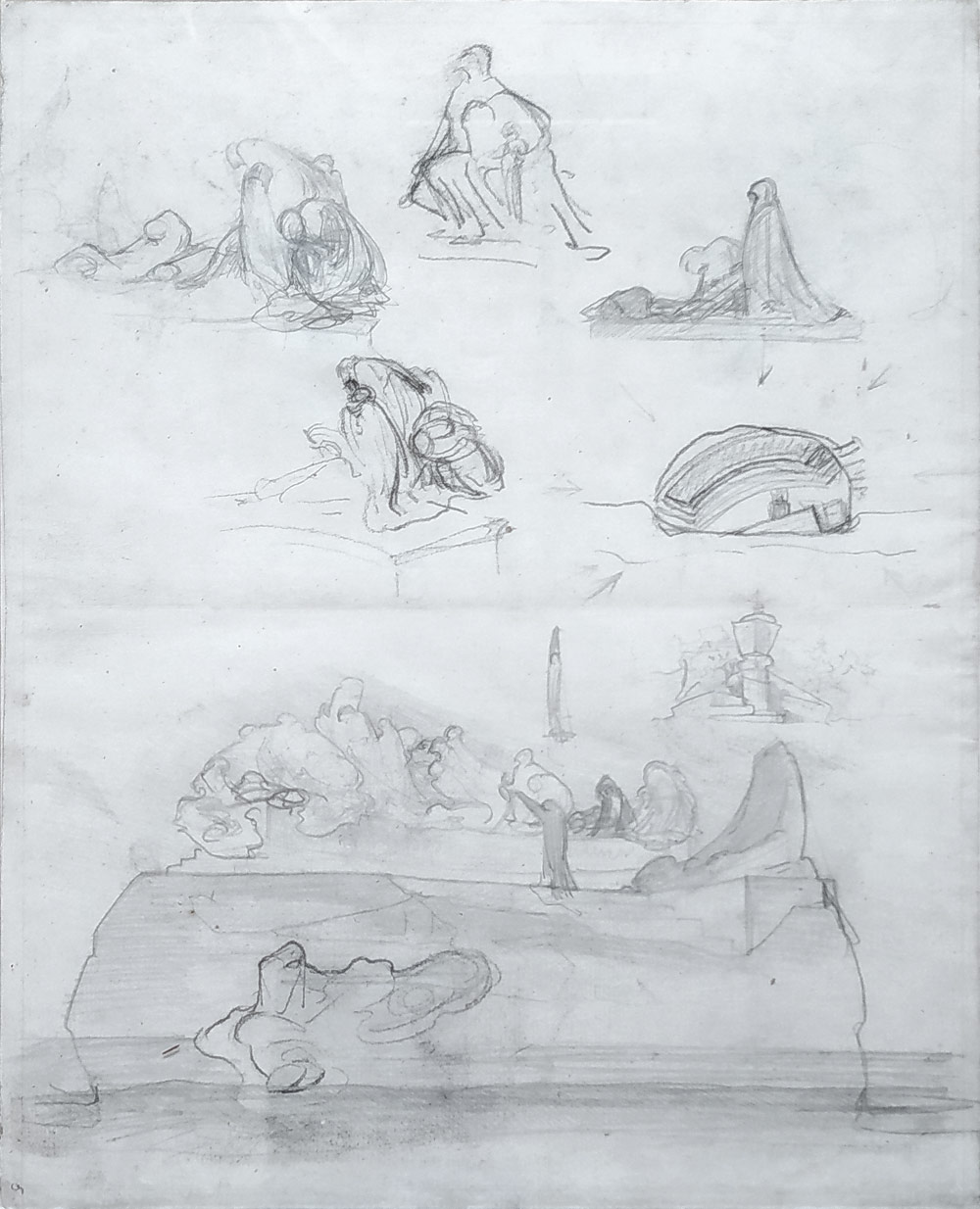 František Bílek, Studie k památníku na Bílé hoře, 1899–1903