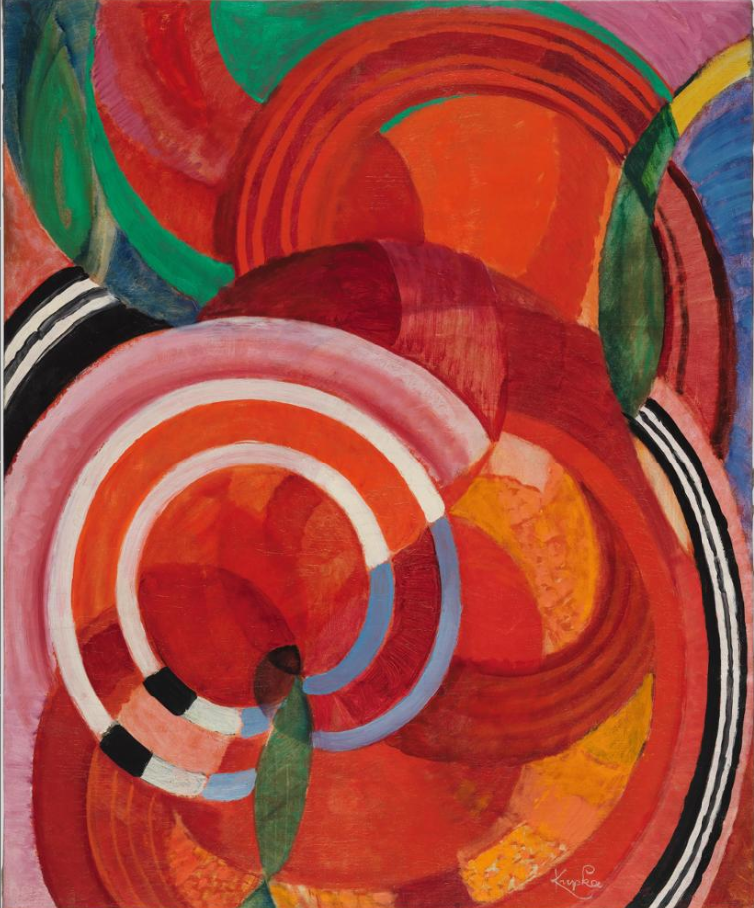 František Kupka, Barva rumělky, 1923